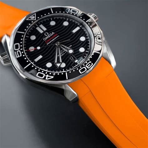 replacement watch strap for omega seamaster professional diver|replacement strap for Omega Seamaster.